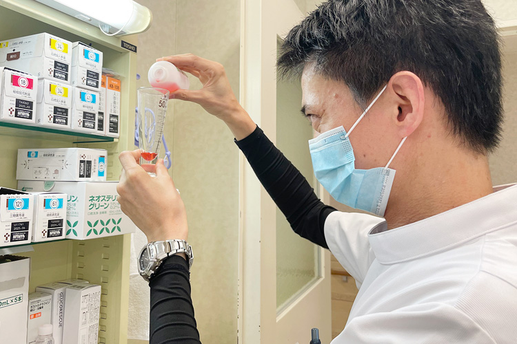 薬剤部門の様子